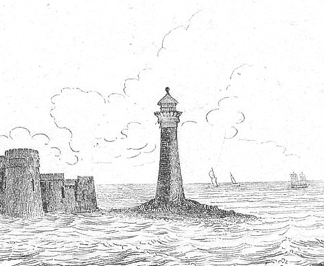 Perch Rock Lighthouse.